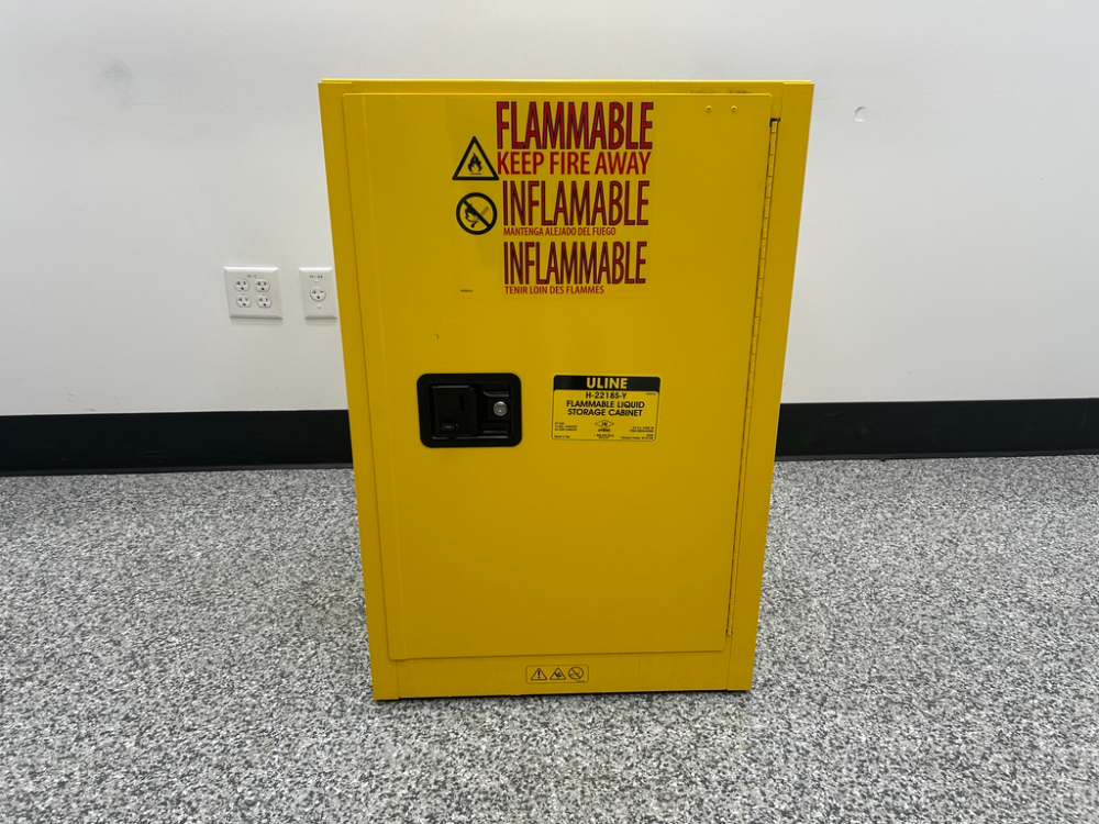 Image of ULINE 12 Gallon Flammable Liquid Storage Cabinet